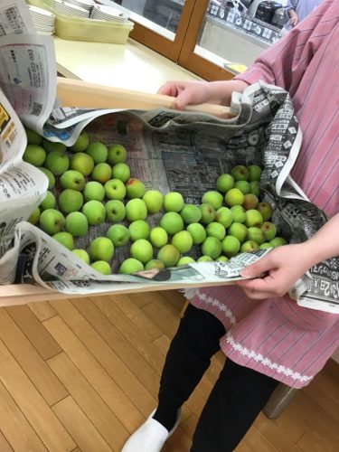 うめジュース作り
